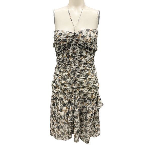 Isabel Marant Etoile Khaki Ilanka Mini Dress